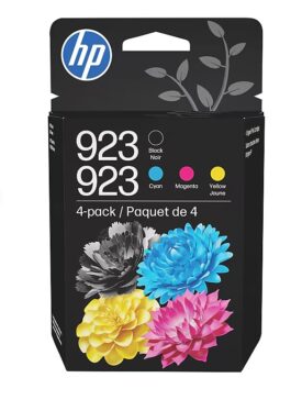 Genuine HP 923e Black/Cyan/Magenta/Yellow High Yield Ink Cartridges 4 Pack